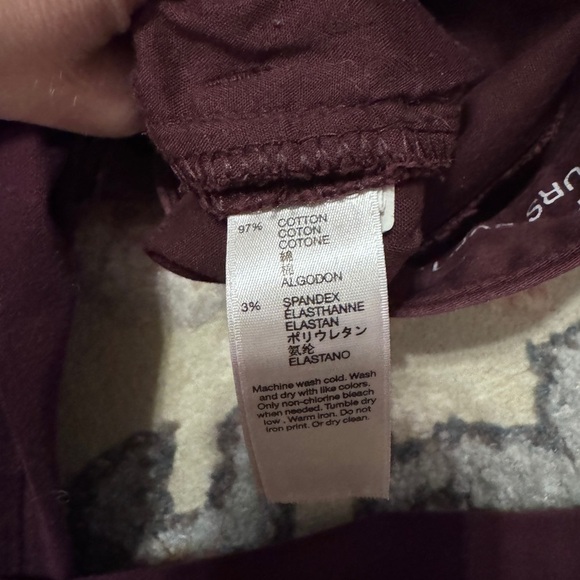 GAP plum skinny pants​​ - Picture 3 of 6